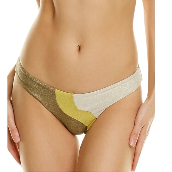 PQ Haven Wave Teeny Bottom Cheeky Metallic - Picture 1 of 5